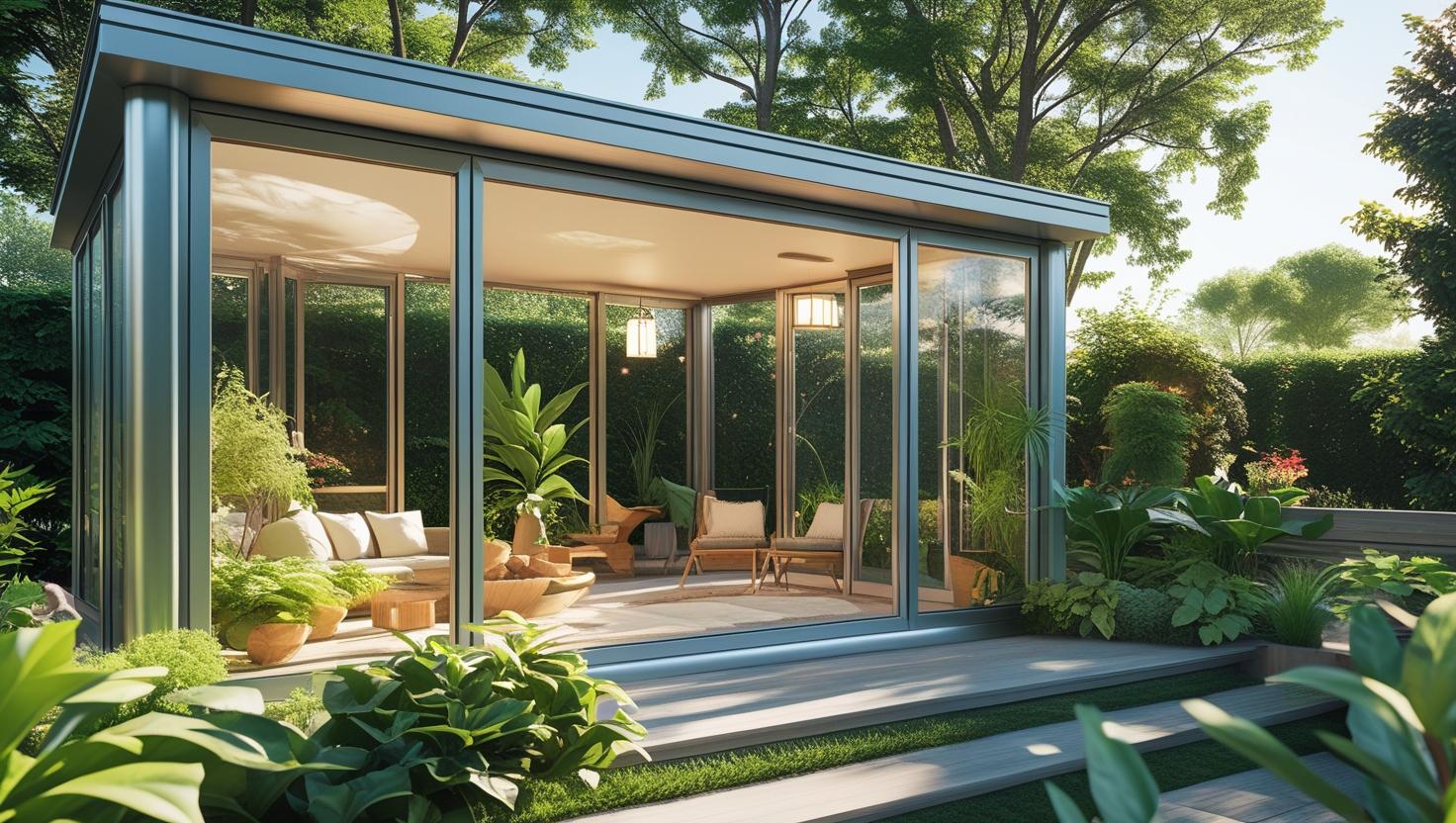 Serbu Alüminyum Kış Bahçesi